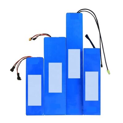 Blue THLB Electric Bicycle Lithium Battery 36V 12AH XT60 BMS 20A