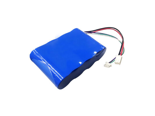 3.7V 2600mAh Li Ion 2S2P Solar Street Light Lithium Battery 5200mAh 7.4V