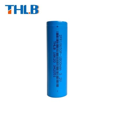 IFR18650 Cylindrical Lithium Battery 1800mAh 3.2V LiFePO4 2000 Cycles