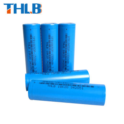 2500mah 2600mah Lithium Iron Phosphate 18650 Cell 1000 Times