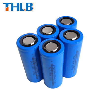 2500mah 2600mah Lithium Iron Phosphate 18650 Cell 1000 Times