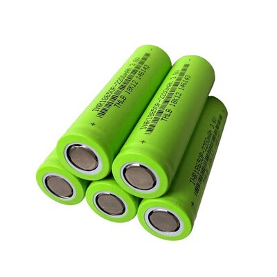 2500mah 2600mah Lithium Iron Phosphate 18650 Cell 1000 Times
