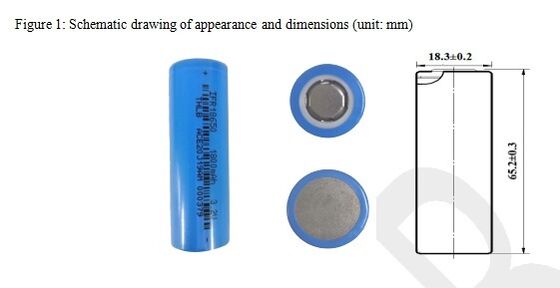 THLB 18650 Lifepo4 Battery 3.2V Cylindrical Lithium Ion Battery 1500mAh 1600mAh