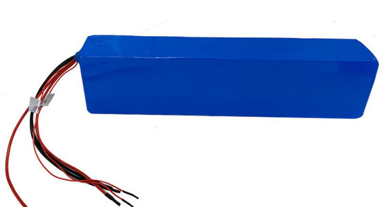 Blue THLB Electric Bicycle Lithium Battery 36V 12AH XT60 BMS 20A