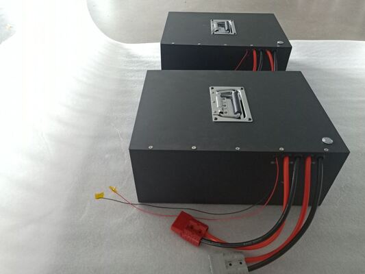 1500 To 2000 Cycles AGV Lithium Battery 1500mAh 16S40P 51.2V 60Ah