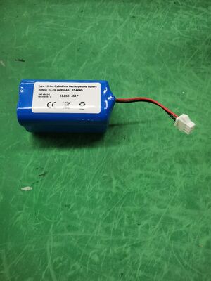 14.4v Lithium Ion Battery Pack LiNiMnCoO2 Customized Lithium Battery 500 Cycles