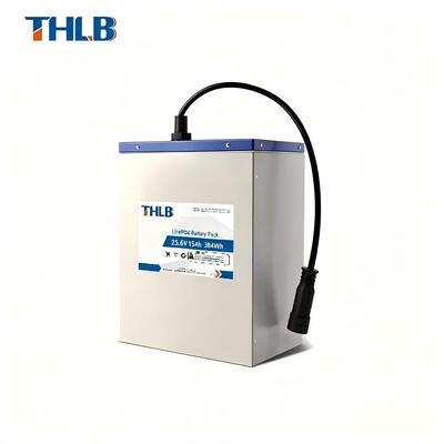 Giá tốt. 25.6V 15AH Pin sạc LiFePO4 cho đèn đường năng lượng mặt trời có Bảo vệ BMS cho Chiếu sáng ngoài trời trực tuyến