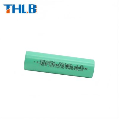 ราคาดี แบตเตอรี่ลิเธียมไอออนทรงกระบอก 18650 ความจุ 2600mAh 3.6V อายุการใช้งาน 800 รอบ ออนไลน์