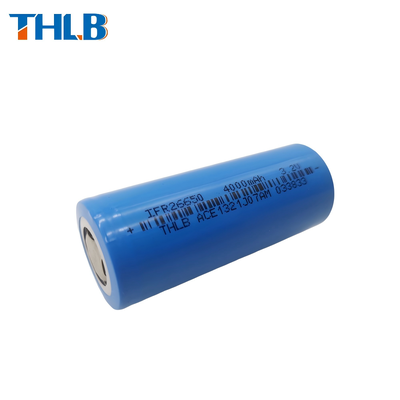 अच्छी कीमत लाइफपो4 26650 सिलेंडरिक लिथियम बैटरी 3.2V 3600mAh 3800mAh 4000mAh ऑनलाइन